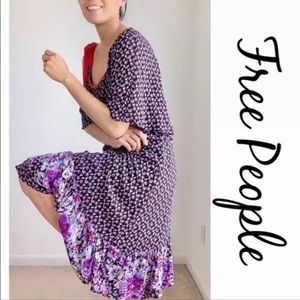 Free People Asymmetric Cold Shoulder Dress 👗